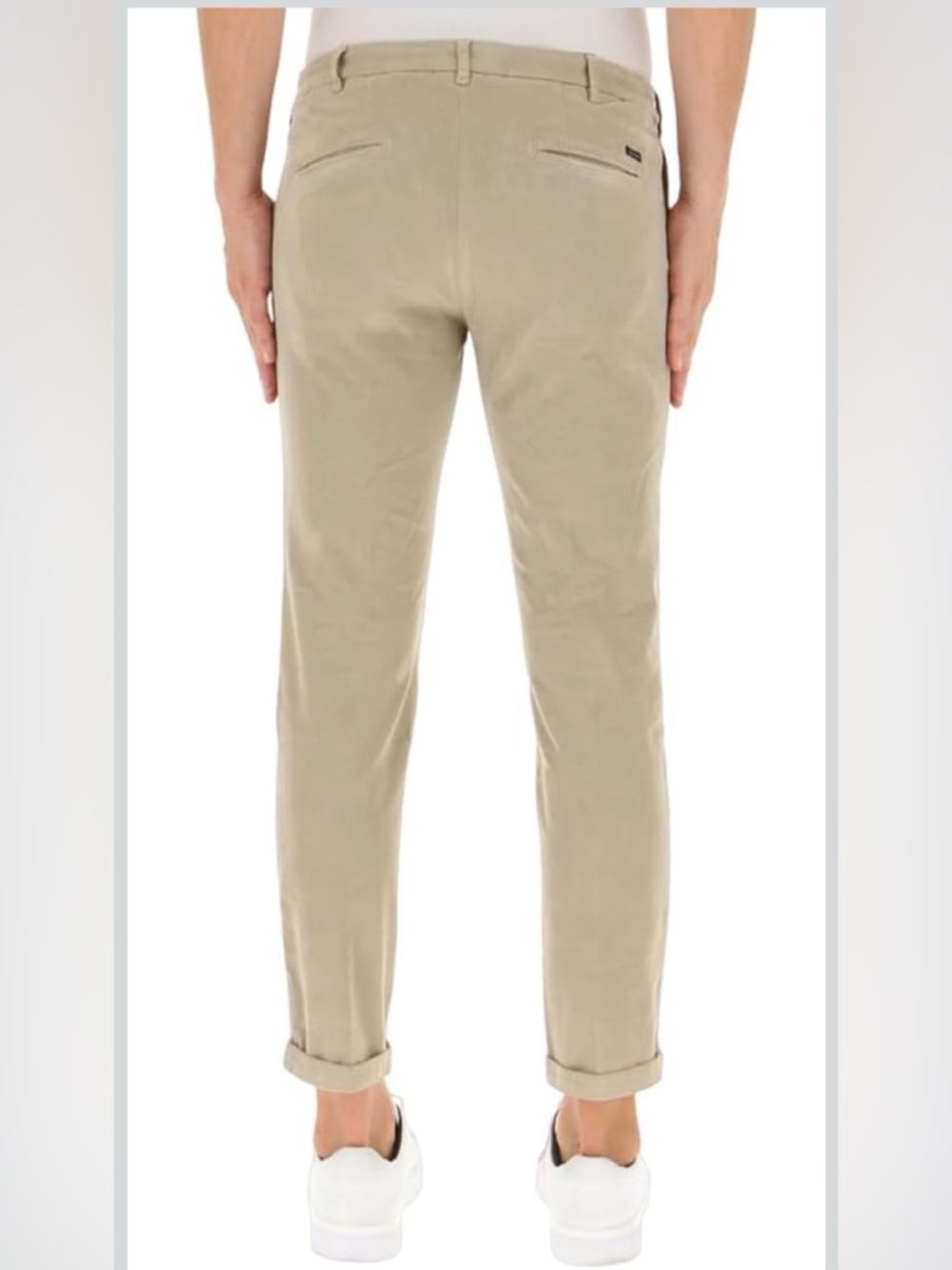 40weft "Billy" Men's Pants in Tan Italian brand size 50 x 28 equal to US 34 x 28 - Picture 3 of 16